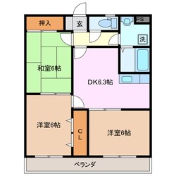 サンモール　ミキの物件間取画像